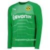 Billiga Fotbollströjor Borussia Dortmund Målvakt Borta tröja 2018/19 Långärmad